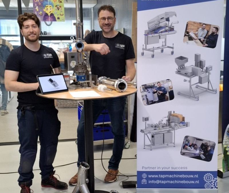 Tap Machinebouw aanwezig op de stagemarkt van ROC Mondriaan